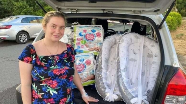 CO "MACZ": 36 expectant mothers from among internally displaced persons received baby boxes in Zakarpattia and Zhytomyr regions