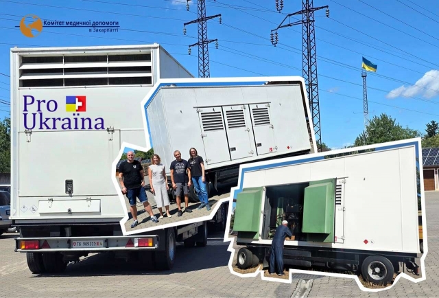Another powerful generator donated to support municipal infrastructure in Ukraine