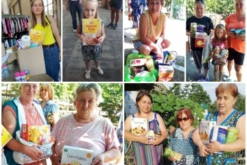 Волонтери з Данії передали Україні майже 9 тисяч упаковок сухих сніданків