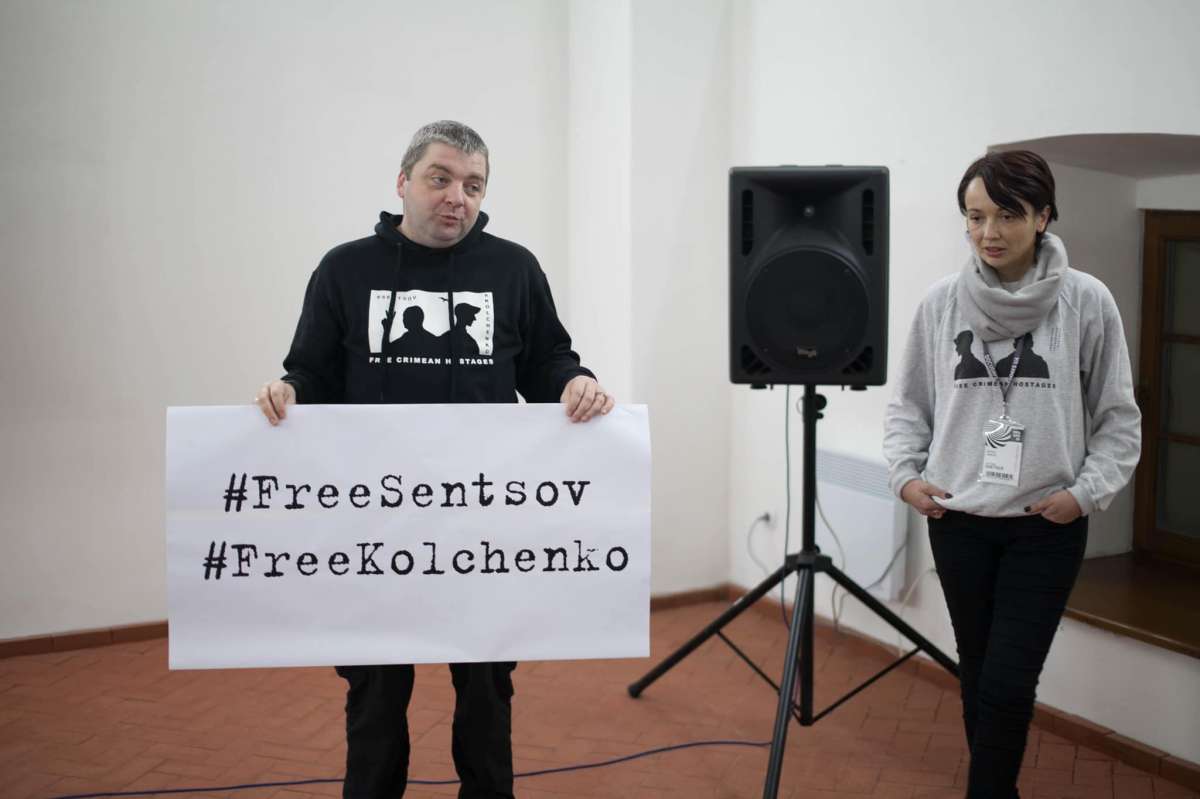#freeMaksymButkevych. The world is running on free people!