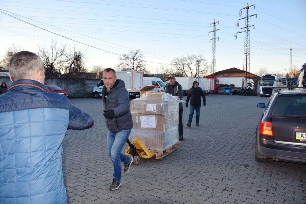 CO "MACZ" received the 98th humanitarian cargo from France for Ukraine 