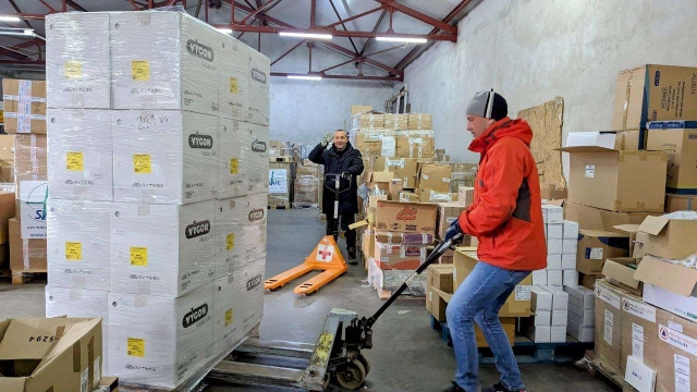 Another batch of humanitarian aid from France