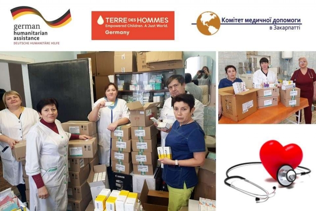 Help for the evacuated hospital from Vovchansk