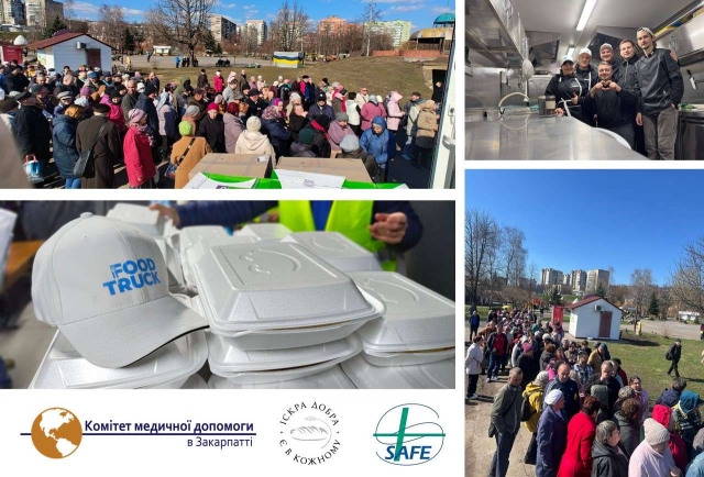 "Food Without Borders": over 170 thousand portions of hot meals – current results of the food truck team’s work