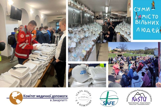 Report on the April results of the food truck and the "Food Without Borders" initiative
