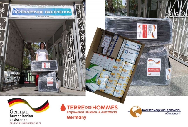 Assistance to a relocated hospital in Zaporizhzhia